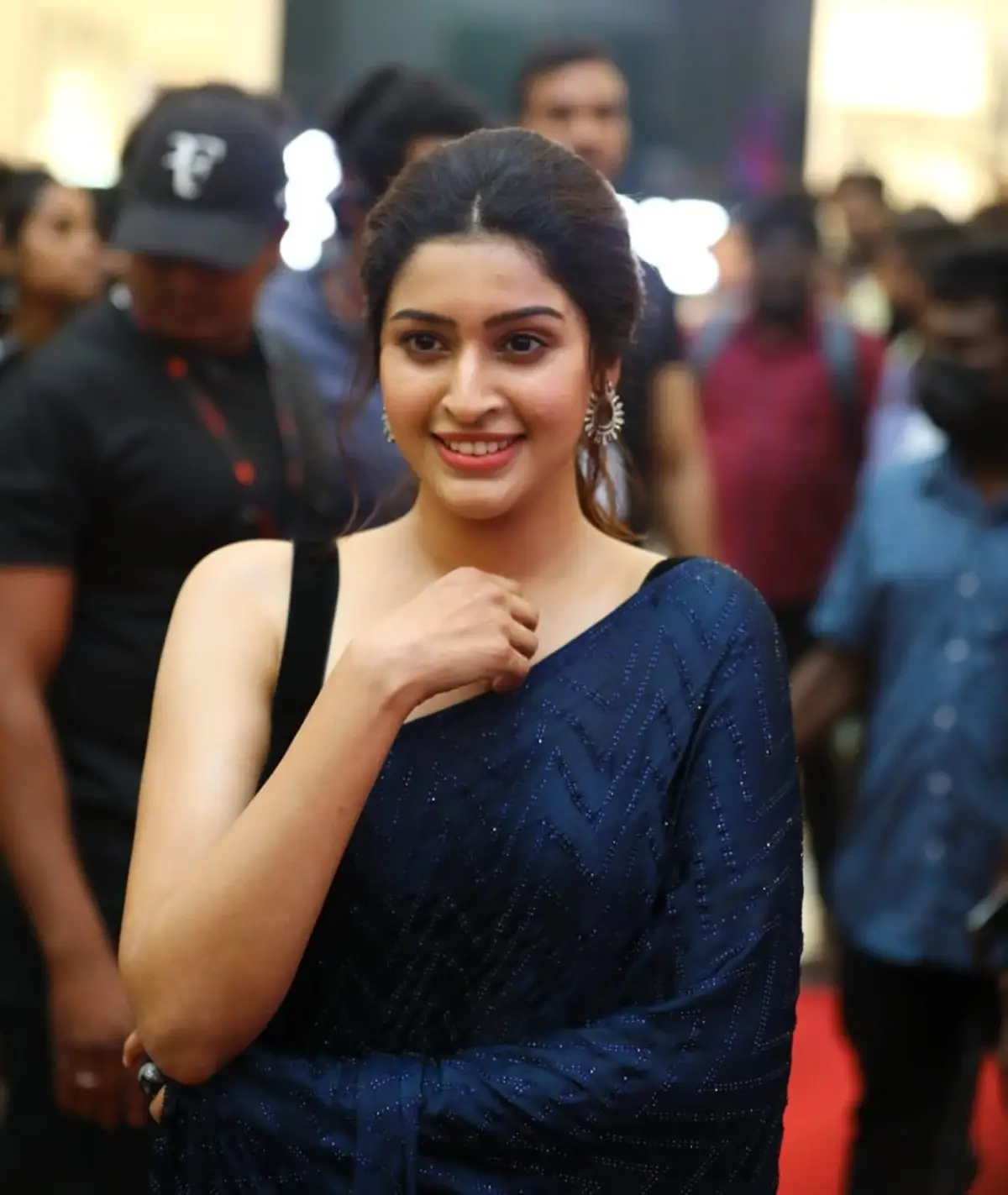 Tamil Actress Tanya Ravichandran at Movie Launch